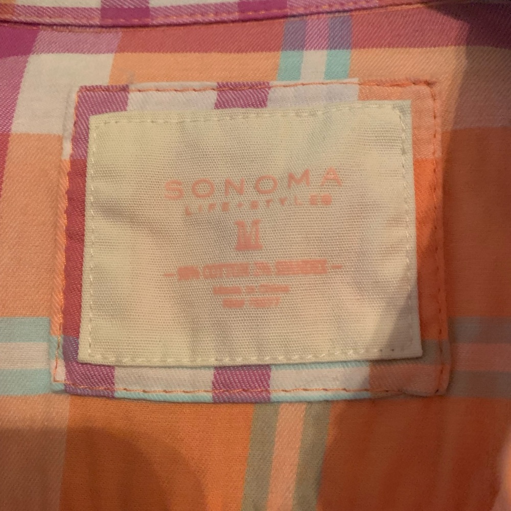 Plaid button down - Picture 2 of 2